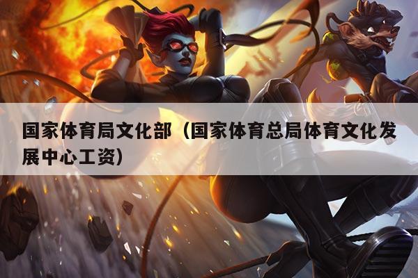 国家体育局文化部(国家体育总局体育文化发展中心工资)